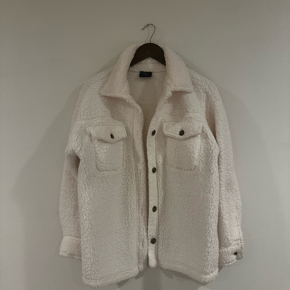 32 Degrees - Cream Sherpa Jacket